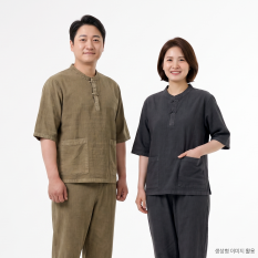 가1A14 티 상하 세트