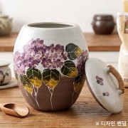 다2J01 끈손잡이 쌀독