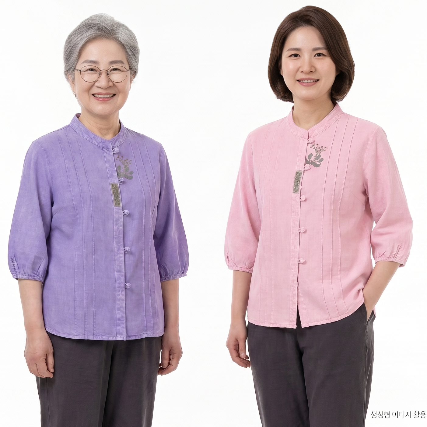 가1A28 자수 상하 세트