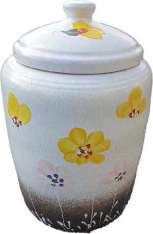 다2J02 투톤 항아리