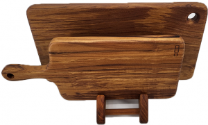 아2Q01 티크 도마 2종세트