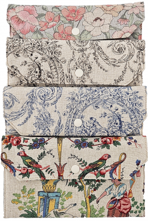 바3M02 오색플라워 지갑(장지갑)