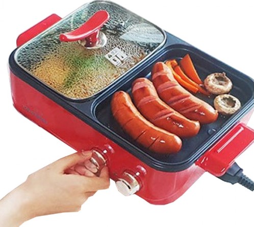 캠핑 반반그릴냄비