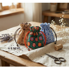 바1M05 초미니 복조리 파우치